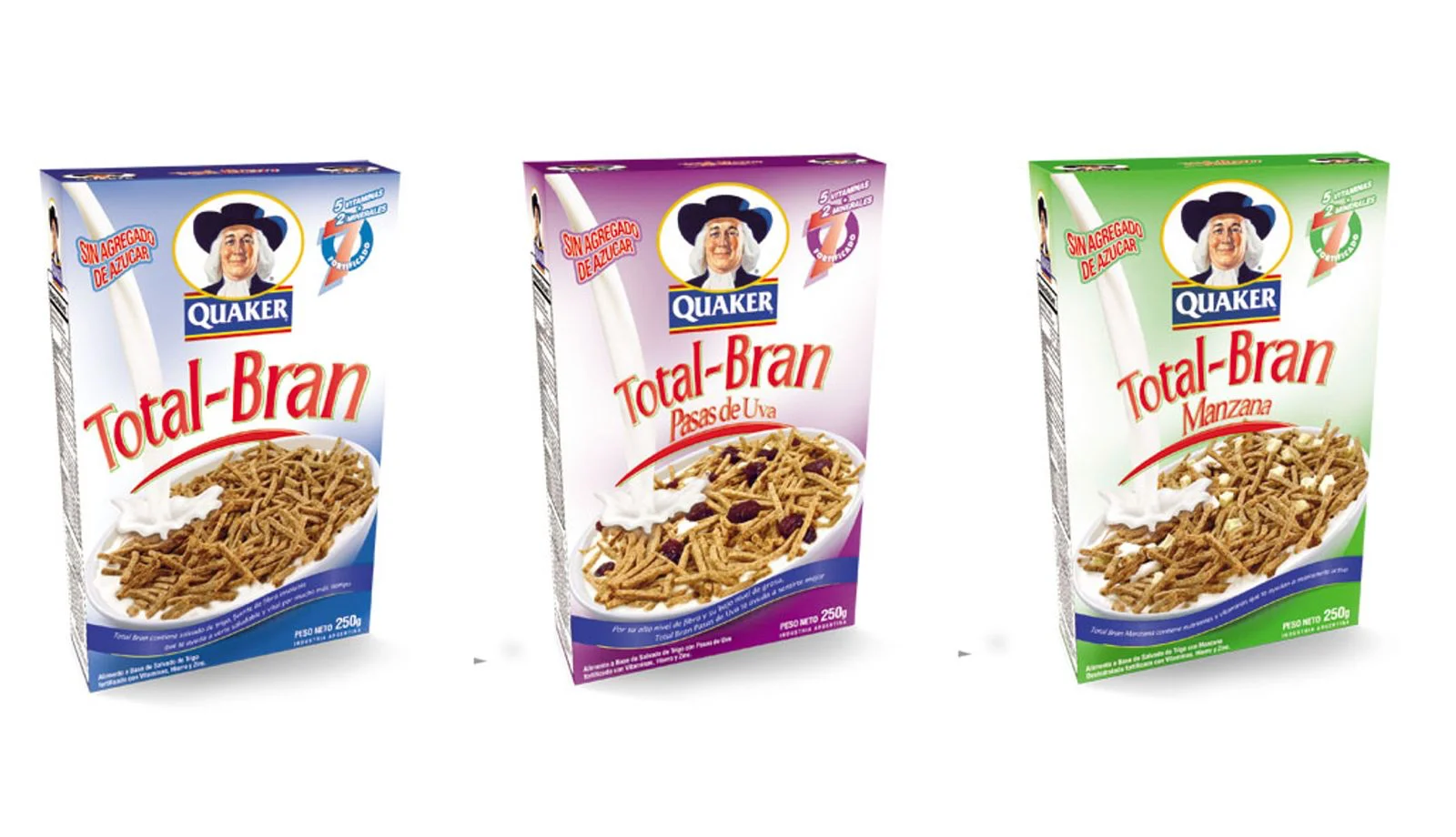 Quaker · Cindor · Royal · Twistos — pieza 3