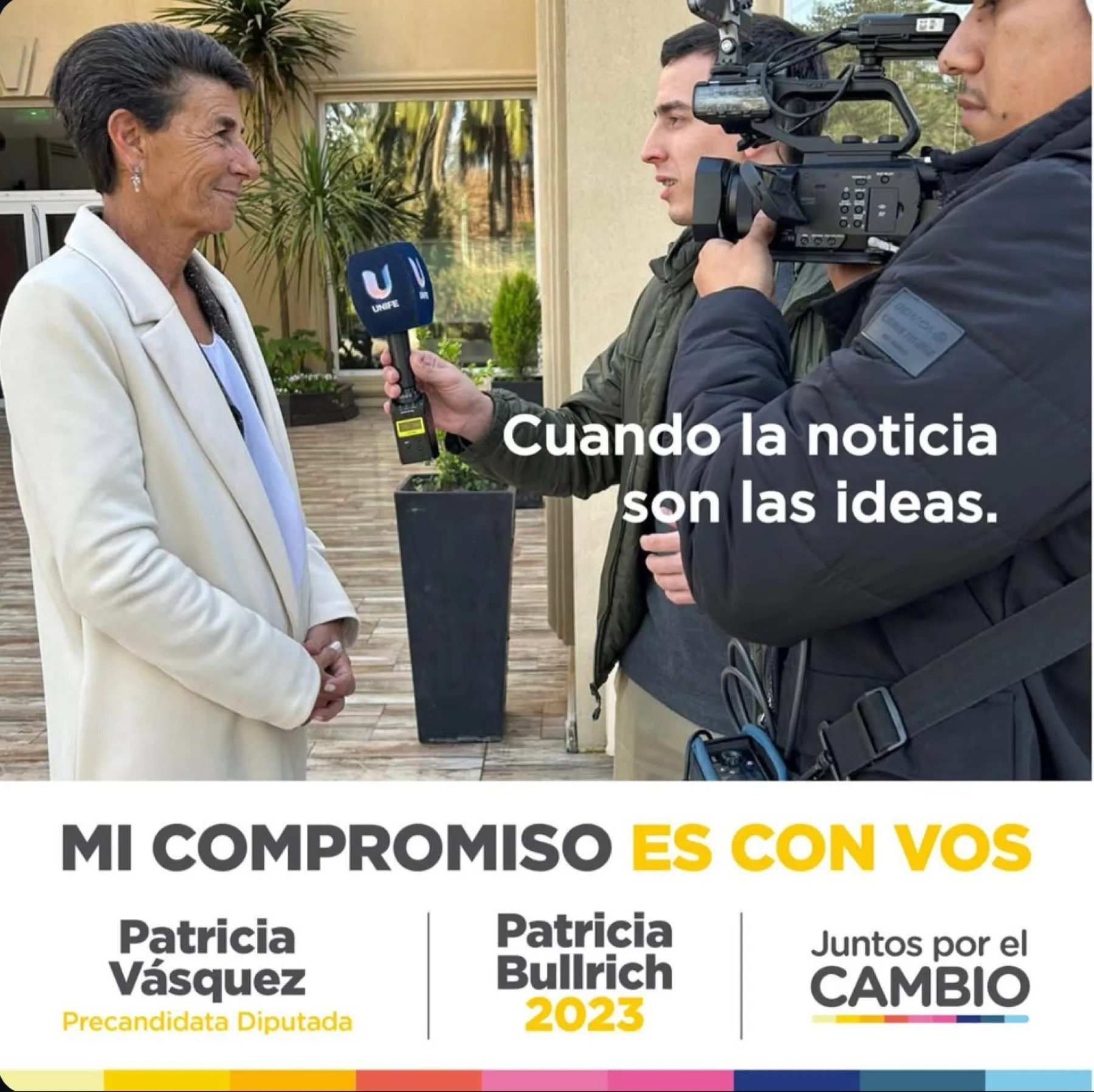 Patricia Vásquez · Juntos por el Cambio — pieza 4