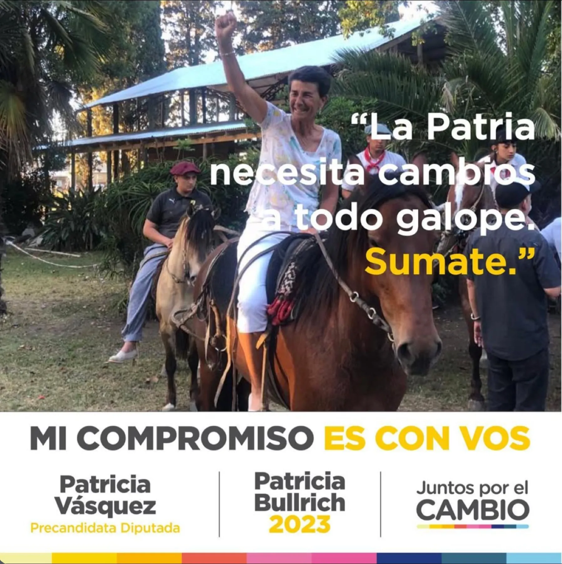 Patricia Vásquez · Juntos por el Cambio — pieza 6